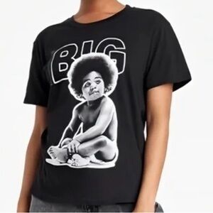 Women's Notorious BIG Black Graphic Tee NWOT Size Medium